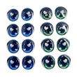 Load image into Gallery viewer, Adhesive Resin Eyes FNY 1012 - Medium/M - 18 Pairs - W/H: 14mm x 15mm (0.55" x 59") - for use with Clay, EVA, Felt, Fabric and more