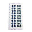 Load image into Gallery viewer, Adhesive Resin Eyes FNY 1012 - Medium/M - 18 Pairs - W/H: 14mm x 15mm (0.55" x 59") - for use with Clay, EVA, Felt, Fabric and more