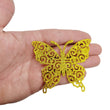 Load image into Gallery viewer, Gold Glitter E.V.A. Foam Wings/Butterflies for Crafts #16 – Set of 5 (3") – DIY Decorations