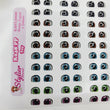 Load image into Gallery viewer, Adhesive Resin Eyes for Clays Multicolor STY R048 PP Toy 40 Pairs