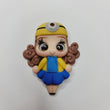 Load image into Gallery viewer, 701 Miniona 6 Clay Doll for Bow-Center, Jewelry Charms, Accessories, and More