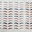 Load image into Gallery viewer, Adhesive Vinyl Eyebrows for FELT Multicolor MF PP (XSM) 48Pairs