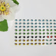 Load image into Gallery viewer, Adhesive Resin Eyes for Clays Multicolor STY Naruto P (SM) 64 Pairs