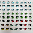 Load image into Gallery viewer, Adhesive Resin Eyes for Clays Multicolor STY Naruto P (SM) 64 Pairs