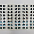 Load image into Gallery viewer, Adhesive Resin Eyes for Clays Multicolor STY R144 P (SM) 64 Pairs