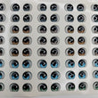 Load image into Gallery viewer, Adhesive Resin Eyes for Clays Multicolor STY R144 P (SM) 64 Pairs
