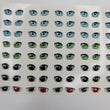 Load image into Gallery viewer, Adhesive Resin Eyes for Clays Multicolor STY Naruto PP (x-SM) 64 Pairs