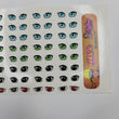 Load image into Gallery viewer, Adhesive Resin Eyes for Clays Multicolor STY Naruto PP (x-SM) 64 Pairs