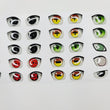 Load image into Gallery viewer, Adhesive Resin Eyes for Clays Multicolor STY Naruto G 20 Pairs