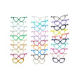 Load image into Gallery viewer, E.V.A. Cat Glasses for Crafts (set of 10) - 1.75" (in) - Mixed Colors
