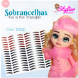 Load image into Gallery viewer, Adhesive Eyebrows Paper Transfer for Clays Multicolor STY-S002 P 88 Pairs