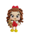 Load image into Gallery viewer, 394 Millicent Clay Doll for Bow-Center, Jewelry Charms, Accessories, and More