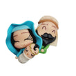 Load image into Gallery viewer, 596 Xmas Crib Figures Clay Doll for Bow-Center, Jewelry Charms, Accessories, and More