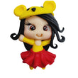 Load image into Gallery viewer, 574 Winnie Lola 2 Clay Doll for Bow-Center, Jewelry Charms, Accessories, and More