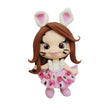 Load image into Gallery viewer, 228 Genevieve 2 Clay Doll for Bow-Center, Jewelry Charms, Accessories, and More