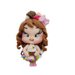 Load image into Gallery viewer, 629 Lorelei Clay Doll for Bow-Center, Jewelry Charms, Accessories, and More
