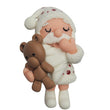 Load image into Gallery viewer, 519 Sleepy Noel Clay Doll for Bow-Center, Jewelry Charms, Accessories, and More