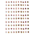 Load image into Gallery viewer, Adhesive Resin Cupcakes (M) MNC 509 7mm 100 Units