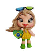 Load image into Gallery viewer, 479 Rafaela Clay Doll for Bow-Center, Jewelry Charms, Accessories, and More