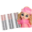 Load image into Gallery viewer, Adhesive Eyebrowns Paper Transfer for Clays Multicolor STY-S002 M 80 Pairs