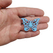 Load image into Gallery viewer, Glitter E.V.A. Foam Wings/Butterflies for Crafts #17 – Set of 5 (1.5" x 2") – DIY Decorations