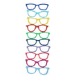 Load image into Gallery viewer, E.V.A. Foam Square Eyeglasses for Crafts (set of 10) - 2" (in) - Mixed Colors