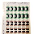 Load image into Gallery viewer, Adhesive Resin Eyes FNY 1009 - Medium/M - 36 Pairs - W/H: 11mm x 13mm (0.43" x 51") - for use with Clay, EVA, Felt, Fabric and more