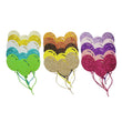 Load image into Gallery viewer, Glitter E.V.A. Foam Balloons for Crafts #2 – Set of 5 (3"x3.8") – DIY Decorations