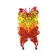 Load image into Gallery viewer, Glitter E.V.A. Foam Wings/Butterflies for Crafts #15 – Set of 5 (3") – DIY Decorations