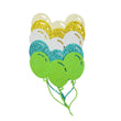 Load image into Gallery viewer, Glitter E.V.A. Foam Balloons for Crafts #2 – Set of 5 (3"x3.8") – DIY Decorations
