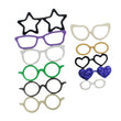Load image into Gallery viewer, E.V.A. Various Glasses for Crafts (set of 10) - 0.75"-1.5" (in) - Mixed Colors