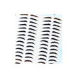 Load image into Gallery viewer, AdhesiveEyebrows Transfer Stencil paper for Clays Multicolor STY-S001 M 60 Pairs