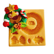 Load image into Gallery viewer, MD #38 Xmas wreath silicone mold