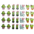 Load image into Gallery viewer, Adhesive Resin Cactus V.A.for Clays Multicolor (SM) 36UN - 1.8 cm