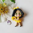 Load image into Gallery viewer, 292 Kalifa Clay Doll for Bow-Center, Jewelry Charms, Accessories, and More