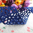 Load image into Gallery viewer, Hollow Flowers Solid Grosgrain Ribbon - 1 1/2" (38mm) - 5 yards