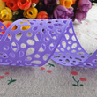 Load image into Gallery viewer, Hollow Flowers Solid Grosgrain Ribbon - 1 1/2" (38mm) - 5 yards