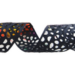 Load image into Gallery viewer, Hollow Flowers Solid Grosgrain Ribbon - 1 1/2" (38mm) - 5 yards
