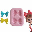 Load image into Gallery viewer, MA 762 Cute Bows #2 Silicone Mold