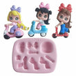 Load image into Gallery viewer, Biker's Side Body Small Silicone Mold MA 755