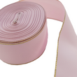 Load image into Gallery viewer, Glitter Gold Edge Grosgrain Ribbon - 1 1/2" (38mm) - 5 yards