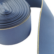 Load image into Gallery viewer, Glitter Gold Edge Grosgrain Ribbon - 1 1/2" (38mm) - 5 yards