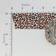 Load image into Gallery viewer, Leopard Printed Grosgrain Ribbon - 1 1/2" (38mm) - 5 yards