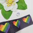 Load image into Gallery viewer, Hearts #1 Grosgrain Ribbon - 022804 - 1 1/2" (40mm) - 5 yards