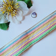 Load image into Gallery viewer, Juta Rainbow Neon Sinimbu Grosgrain Ribbon - 1 1/2" (38mm) - 5 yards