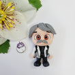 Load image into Gallery viewer, 160 Dr Ignaz 2 Clay Doll for Bow-Center, Jewelry Charms, Accessories, and More