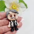 Load image into Gallery viewer, 160 Dr Ignaz 2 Clay Doll for Bow-Center, Jewelry Charms, Accessories, and More