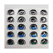 Load image into Gallery viewer, Adhesive Resin Eyes for Clays Multicolor STY R073 P 56Pairs
