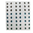 Load image into Gallery viewer, Adhesive Resin Eyes for Clays Multicolor STY R033 PP 64 Pairs
