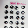 Load image into Gallery viewer, Adhesive Resin Eyes for Clays Multicolor STY R015 G 20 Pairs